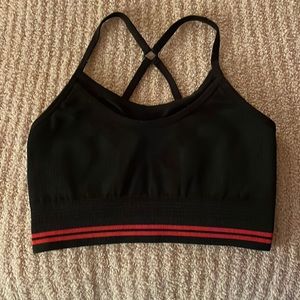 Lndr green and pink sports bra